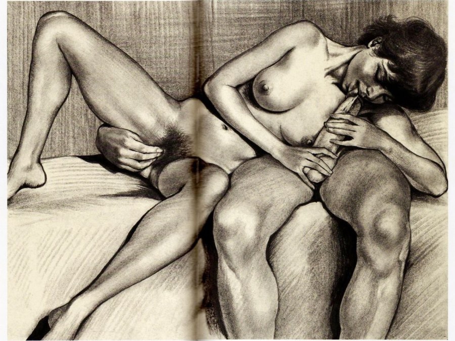 Винтажные эротические рисунки